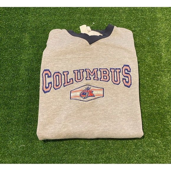 CSA Shirts Vintage Columbus Blue Jackets Sweatshirt Extra Large